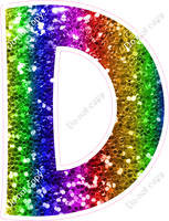 KG 18" Individuals - Rainbow Sparkle D