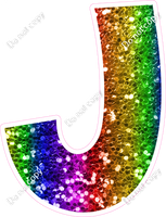 KG 18" Individuals - Rainbow Sparkle J