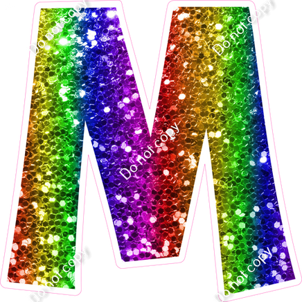 KG 18" Individuals - Rainbow Sparkle M