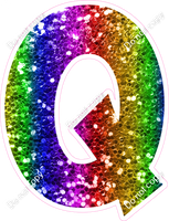 KG 18" Individuals - Rainbow Sparkle Q