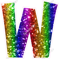 KG 18" Individuals - Rainbow Sparkle W