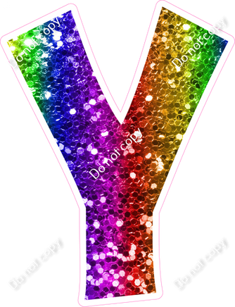 KG 18" Individuals - Rainbow Sparkle Y