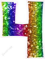 KG 18" Individuals - Rainbow Sparkle 4