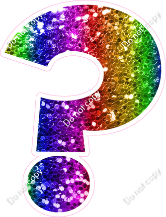 KG 18" Individuals - Rainbow Sparkle ?