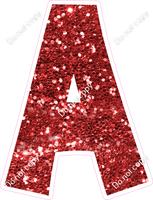 KG 18" Individuals - Red Sparkle A