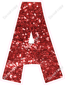 KG 18" Individuals - Red Sparkle A