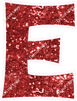 KG 18" Individuals - Red Sparkle E