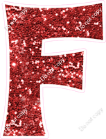 KG 18" Individuals - Red Sparkle F