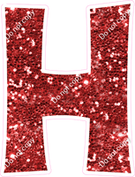 KG 18" Individuals - Red Sparkle H