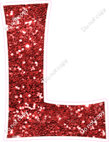 KG 18" Individuals - Red Sparkle L