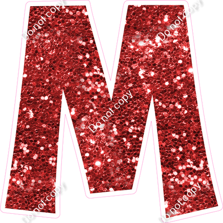 KG 18" Individuals - Red Sparkle M