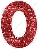 KG 18" Individuals - Red Sparkle O