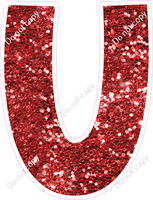 KG 18" Individuals - Red Sparkle U