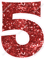 KG 18" Individuals - Red Sparkle 5