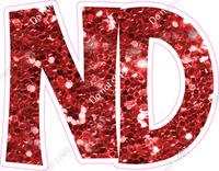 KG 18" Individuals - Red Sparkle ND