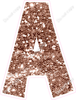 KG 18" Individuals - Rose Gold Sparkle A