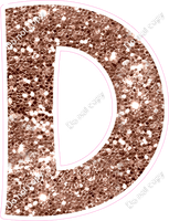 KG 18" Individuals - Rose Gold Sparkle D