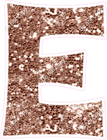 KG 18" Individuals - Rose Gold Sparkle E