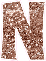 KG 18" Individuals - Rose Gold Sparkle N