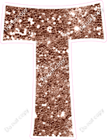 KG 18" Individuals - Rose Gold Sparkle T