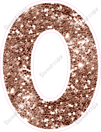 KG 18" Individuals - Rose Gold Sparkle