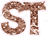 KG 18" Individuals - Rose Gold Sparkle ST