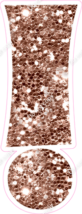 KG 18" Individuals - Rose Gold Sparkle !