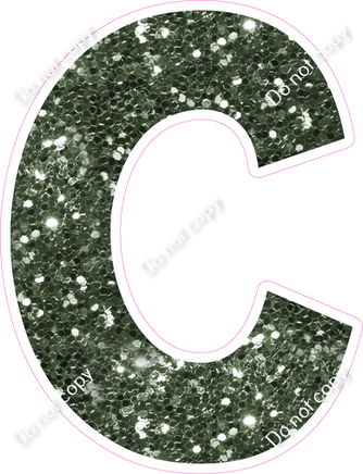 KG 18" Individuals - Sage Sparkle C