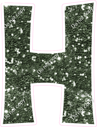 KG 18" Individuals - Sage Sparkle H