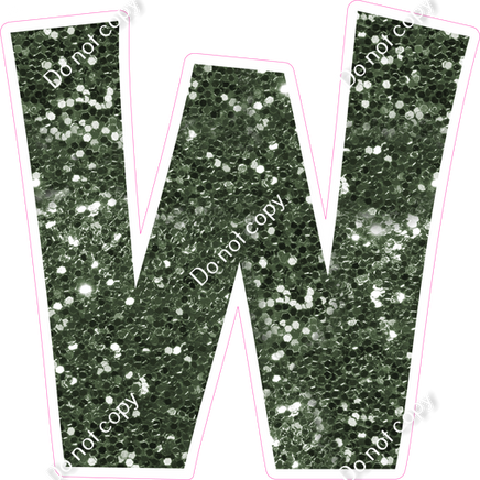 KG 18" Individuals - Sage Sparkle W