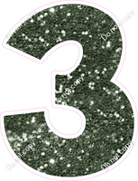 KG 18" Individuals - Sage Sparkle 3