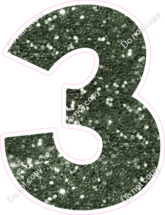 KG 18" Individuals - Sage Sparkle 3