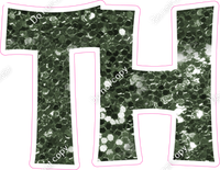 KG 18" Individuals - Sage Sparkle TH