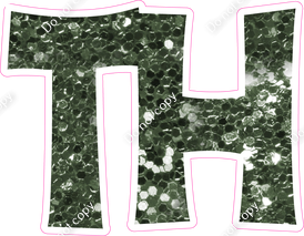 KG 18" Individuals - Sage Sparkle TH