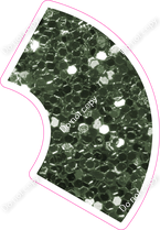 KG 18" Individuals - Sage Sparkle Apostrophe