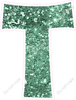 KG 18" Individuals - Sea Foam Sparkle T