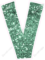 KG 18" Individuals - Sea Foam Sparkle V