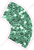 KG 18" Individuals - Sea Foam Sparkle Apostrophe