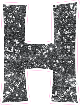 KG 18" Individuals - Silver Sparkle H