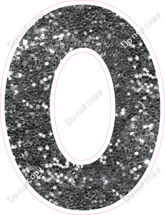 KG 18" Individuals - Silver Sparkle O