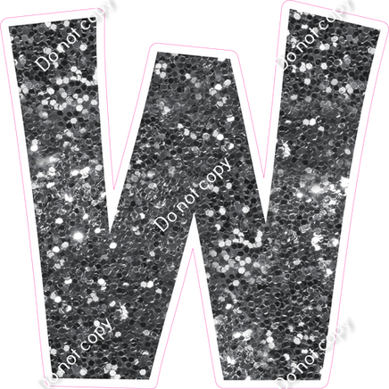 KG 18" Individuals - Silver Sparkle W