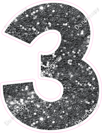 KG 18" Individuals - Silver Sparkle 3