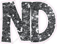 KG 18" Individuals - Silver Sparkle ND