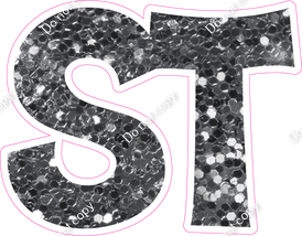 KG 18" Individuals - Silver Sparkle ST