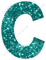 KG 18" Individuals - Teal Sparkle C