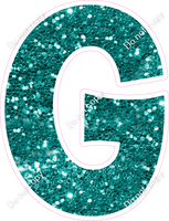 KG 18" Individuals - Teal Sparkle G
