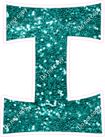 KG 18" Individuals - Teal Sparkle I