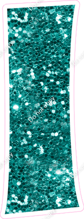 KG 18" Individuals - Teal Sparkle 1