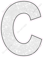 KG 18" Individuals - White Sparkle C