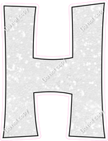 KG 18" Individuals - White Sparkle H